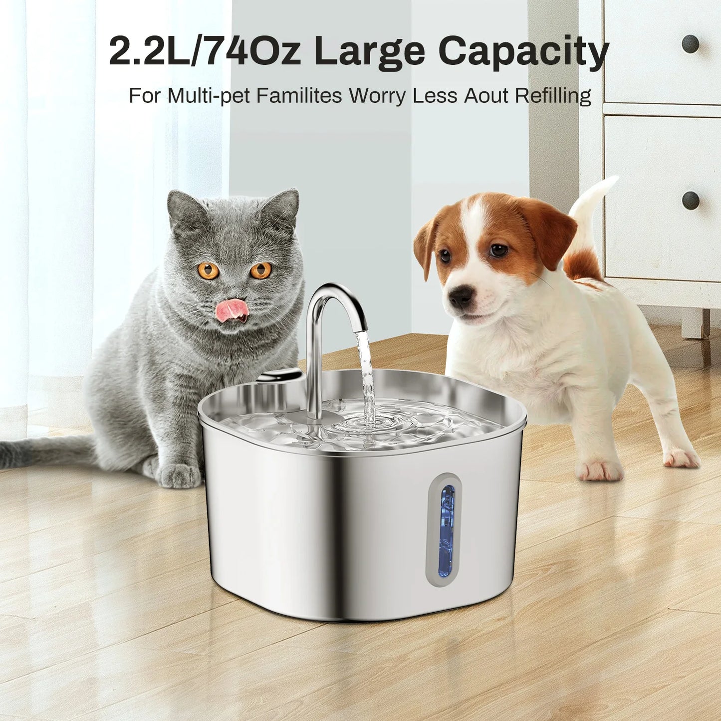HappyPaw™ Purified Dog Drinking Fountain